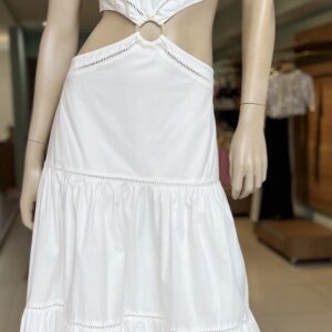 Vestido "MARIANA" Blanco Talla:G CT17701